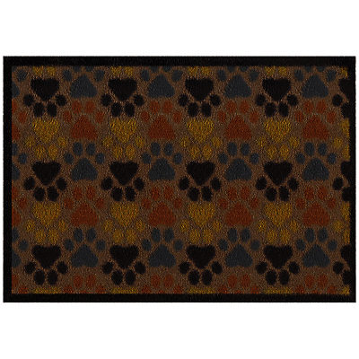 Turtle Mat Patterned Paw Doormat